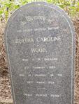 WOOD Bertha Caroline 1864-1926