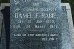 RABIE Daniel F. 1880-1956