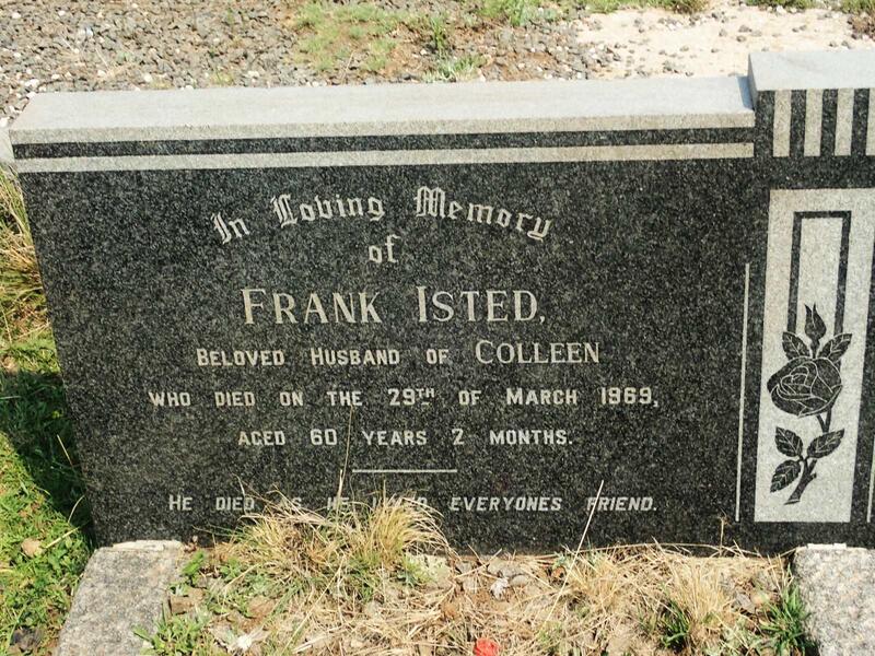 ISTED Frank -1969