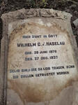 HASELAU Wilhelm C.F. 1878-1937