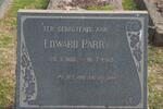 PARRY Edward 1881-1969