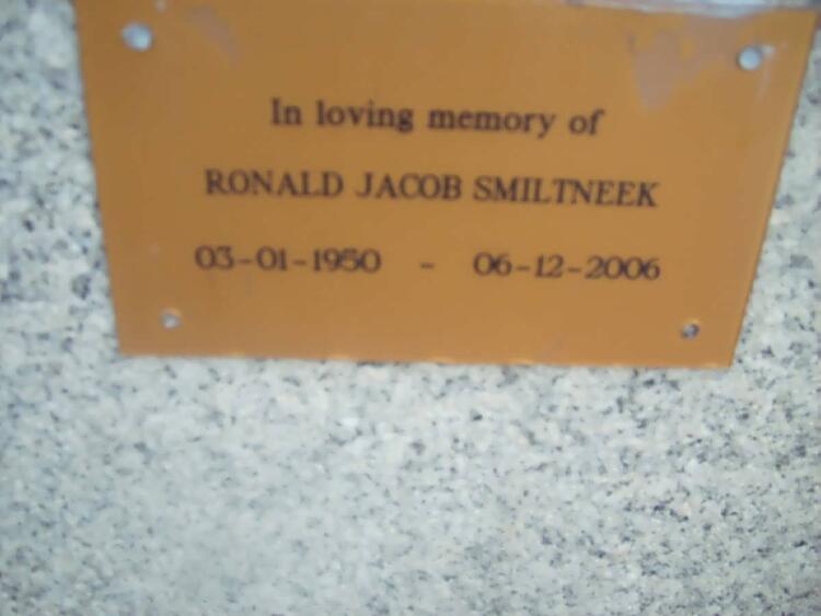 SMILTNEEK Ronald Jacob 1950-2006