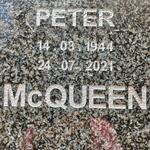MCQUEEN Peter 1944-2021