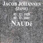 NAUDE Jacob Johannes 1929-2002