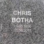 BOTHA Chris 1950-2011