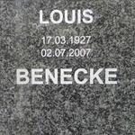 BENECKE Louis 1927-2007