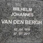 BERGH Wilhelm Johannes, van den 1919-2017