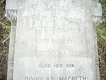 MACBETH Emma -1907 :: MACBETH Douglas 1893-1981