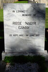 CAMAY Rose Nadir 1902-1971