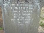 GAIR Thomas R. 1859-1908