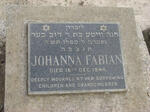 FABIAN Johanna -1944