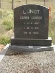 LONDT Gerrit George 1892-1976