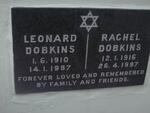DOBKINS Leonard 1910-1987 & Rachel 1916-1997