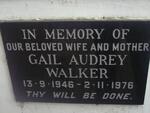 WALKER Gail Audrey 1946-1976