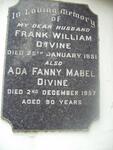 DIVINE Frank William -1951 & Ada Fanny Mabel -1957
