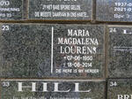 LOURENS Maria Magdalena 1950-2014