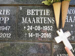 MAARTENS Bettie 1952-2016