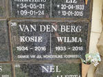 BERG Kosie, van den 1934-2016 & Wilma 1935-2018