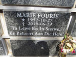 FOURIE Marie 1952-2019