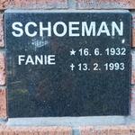 SCHOEMAN Fanie 1932-1993