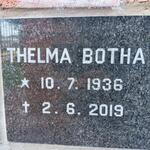 BOTHA Thelma 1936-2019