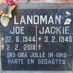LANDMAN Joe 1944-2018 & Jackie 1945