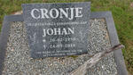 CRONJE Johan 1956-2016