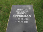 OPPERMAN Albertus Stephanus Abraham 1946-2018