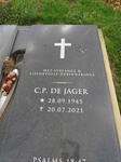 JAGER C.P., de 1945-2021