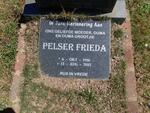 PELSER Will 1905-1972 & Frieda 1916-2015