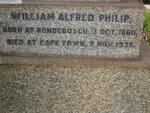 PHILLIP William Alfred 1860-1935
