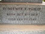 PHILIP Florence F. 1929-1949