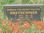 KRETSCHMER Darrol Theodore William 1937-2006