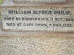 PHILIP William Alfred 1860-1935