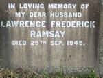 RAMSAY Lawrence Frederick -1949