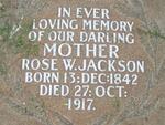 JACKSON Rose W. 1842-1917