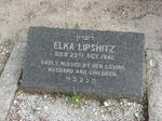 LIPSHITZ Elka -1941