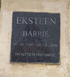 EKSTEEN Barrie 1921-2009