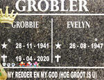 GROBLER Grobbie 1941-2020 & Evelyn 1947-