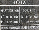 LOTZ M.S. 1926-2017 & J.D. 1928-2020