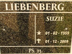 LIEBENBERG Suzie 1959-2009