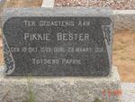 BESTER Pikkie 1909-1951