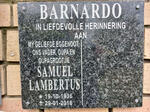 BARNARDO Samuel Lambertus 1936-2016