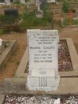 CALITZ Maria nee NEL 1889-1948