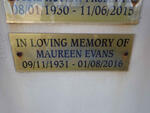 EVANS Maureen 1931-2016