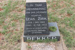 BEKKER Izak Zirk 1969-1972