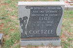 COETZEE Elize 1972-1976