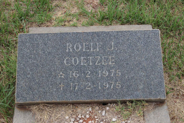 COETZEE Roelf J. 1975-1975