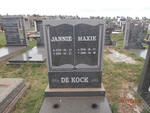 KOCK Jannie, de 1925-2000 & Maxie 1926-2005