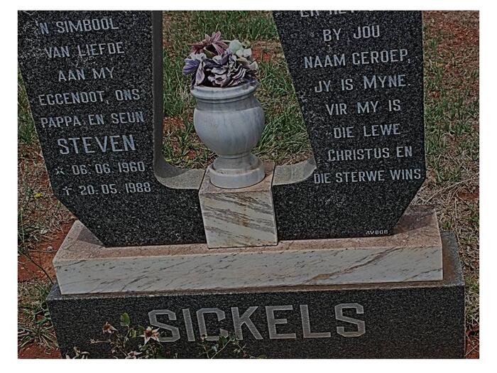 SICKELS Steven 1960-1988